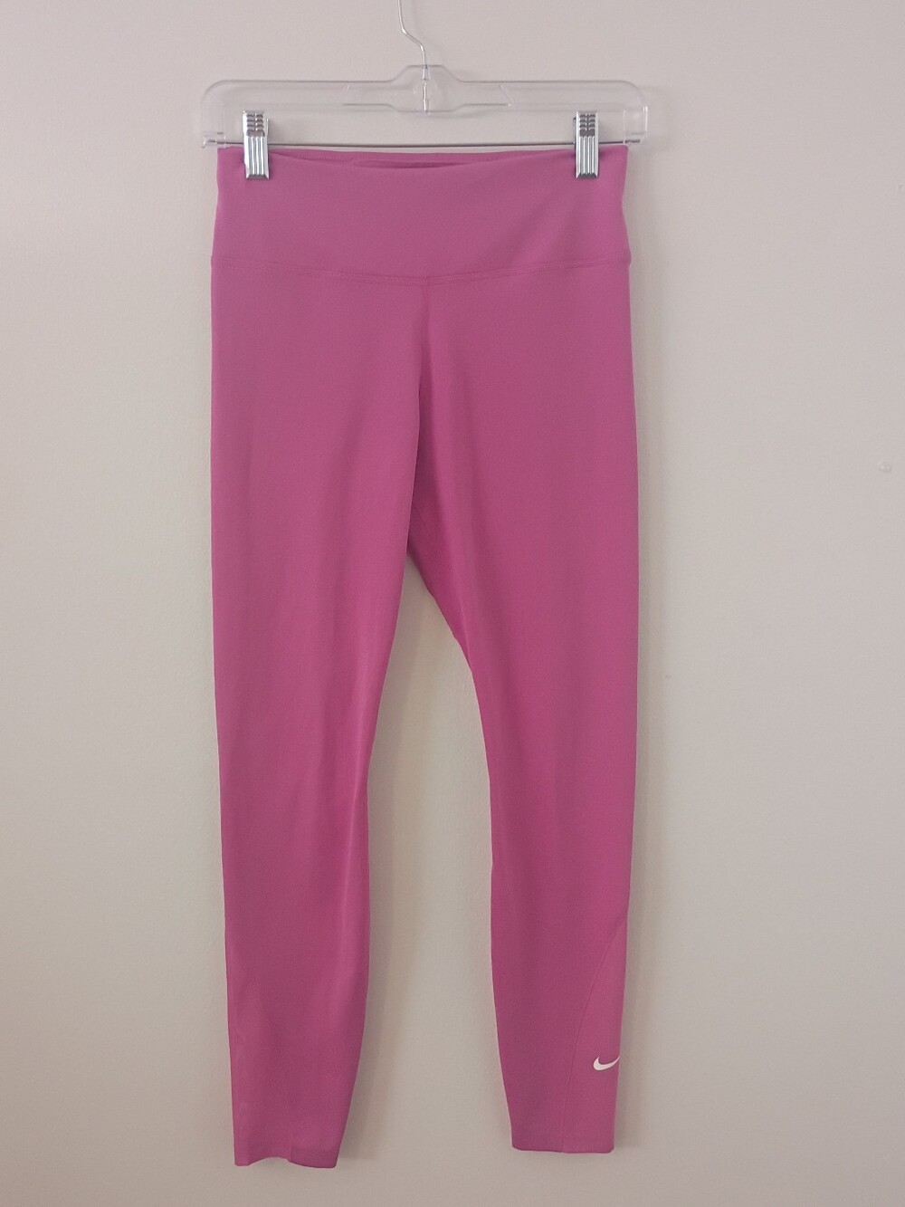 Nike Dri-FIT Pink High Rise Mesh Panel Leggings